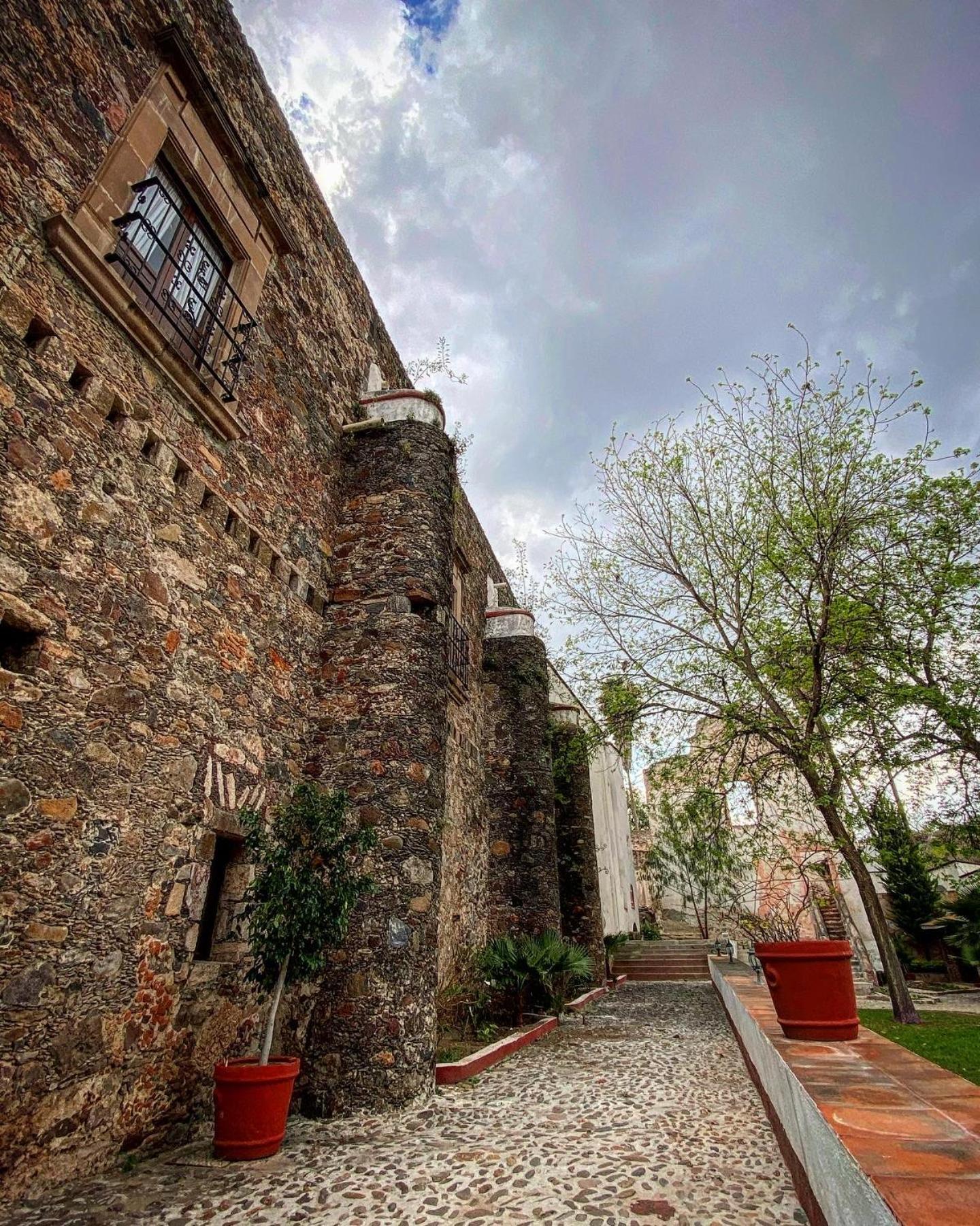 Hotel Spa Hacienda Real La Nogalera テキスキアパン エクステリア 写真