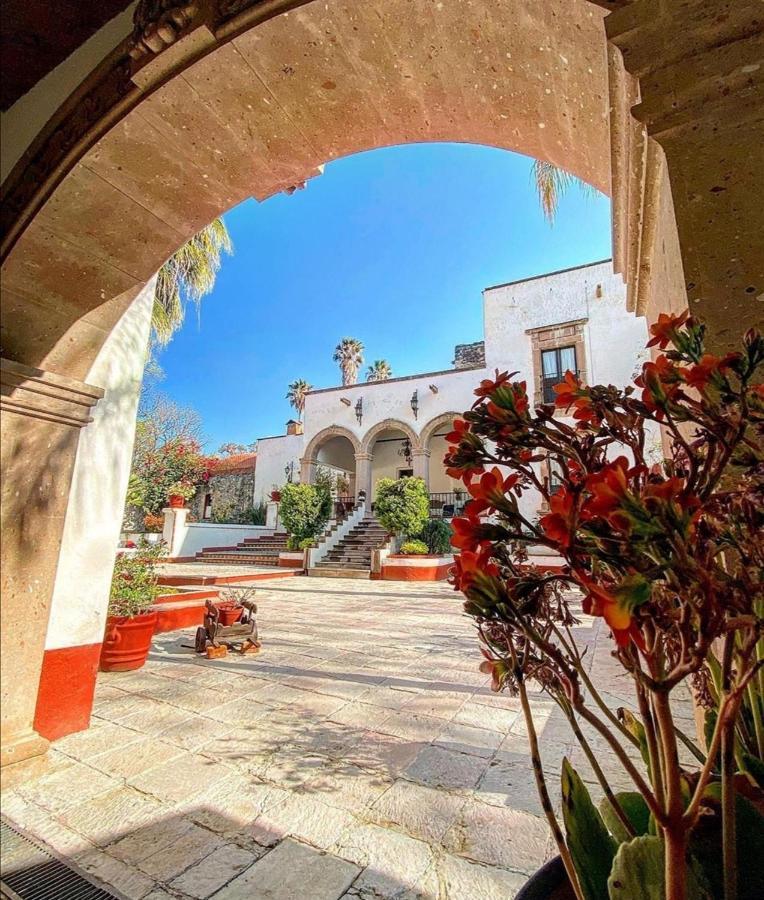 Hotel Spa Hacienda Real La Nogalera テキスキアパン エクステリア 写真