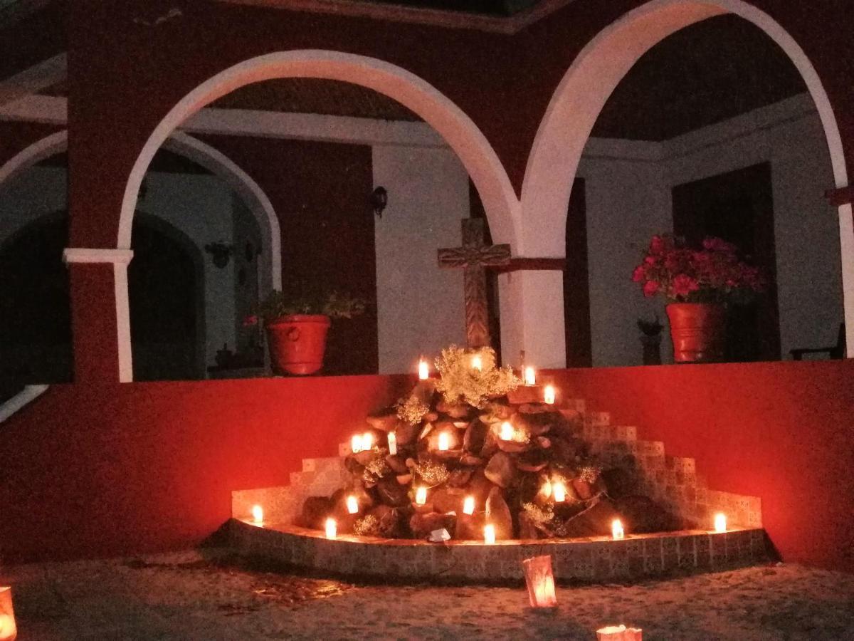 Hotel Spa Hacienda Real La Nogalera テキスキアパン エクステリア 写真