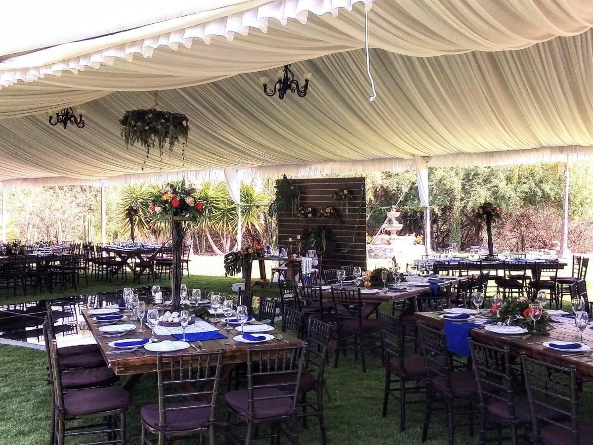 Hotel Spa Hacienda Real La Nogalera テキスキアパン エクステリア 写真