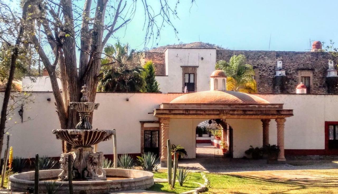 Hotel Spa Hacienda Real La Nogalera テキスキアパン エクステリア 写真