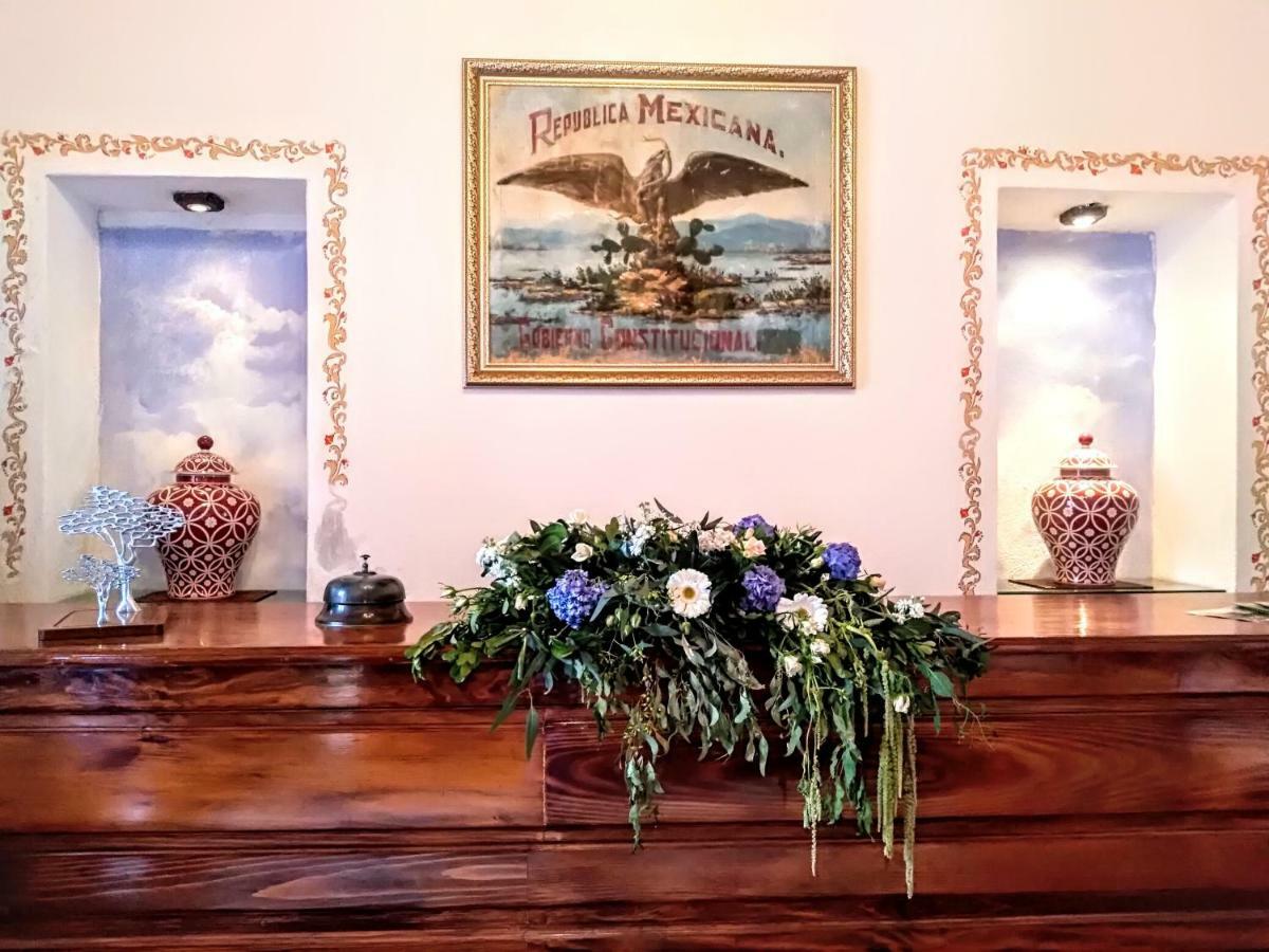 Hotel Spa Hacienda Real La Nogalera テキスキアパン エクステリア 写真