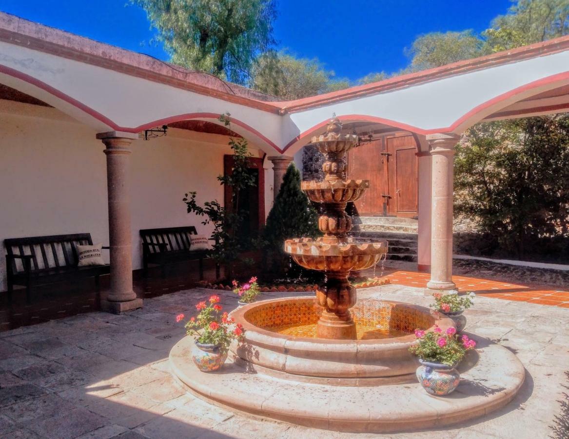 Hotel Spa Hacienda Real La Nogalera テキスキアパン エクステリア 写真