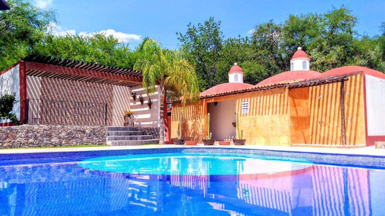 Hotel Spa Hacienda Real La Nogalera テキスキアパン エクステリア 写真