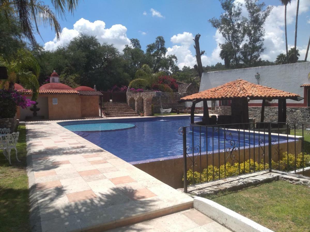 Hotel Spa Hacienda Real La Nogalera テキスキアパン エクステリア 写真