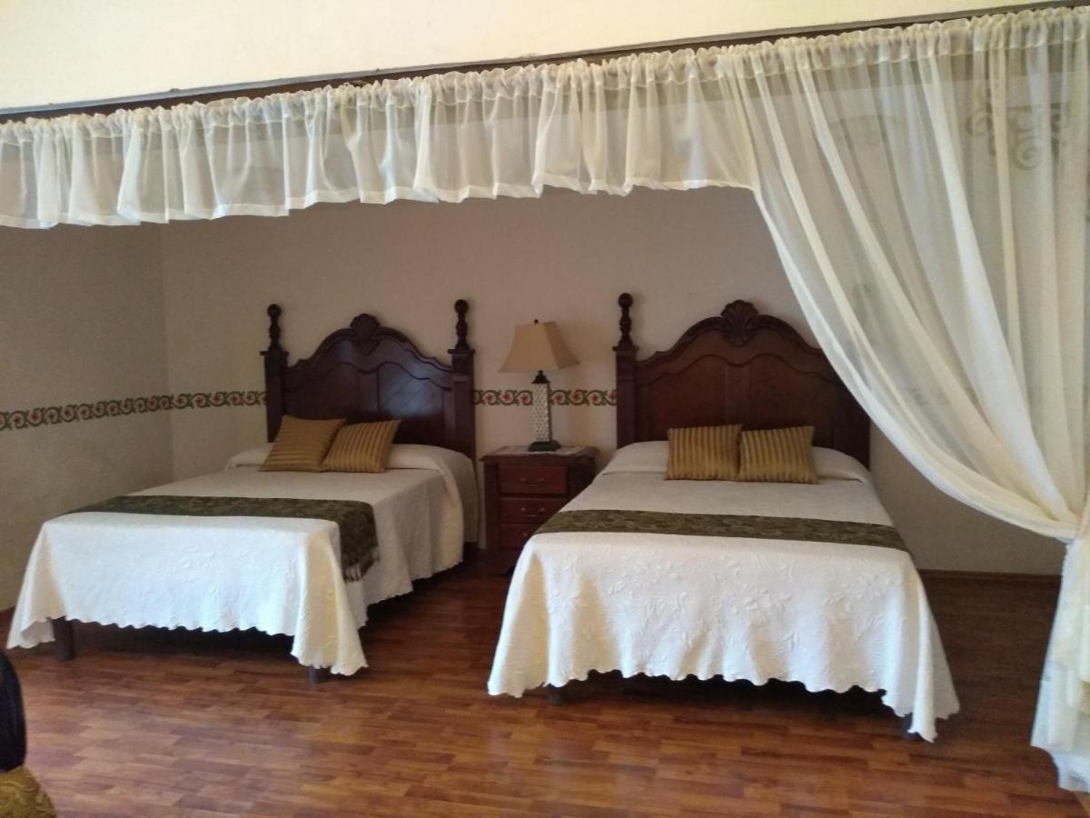 Hotel Spa Hacienda Real La Nogalera テキスキアパン エクステリア 写真