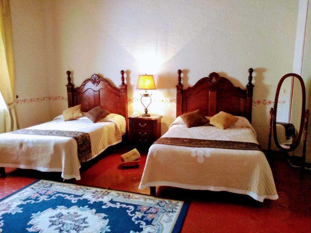 Hotel Spa Hacienda Real La Nogalera テキスキアパン エクステリア 写真