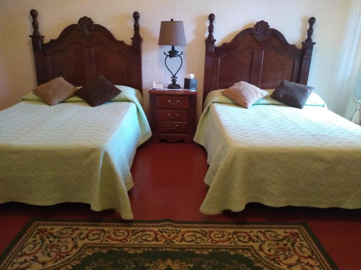 Hotel Spa Hacienda Real La Nogalera テキスキアパン エクステリア 写真