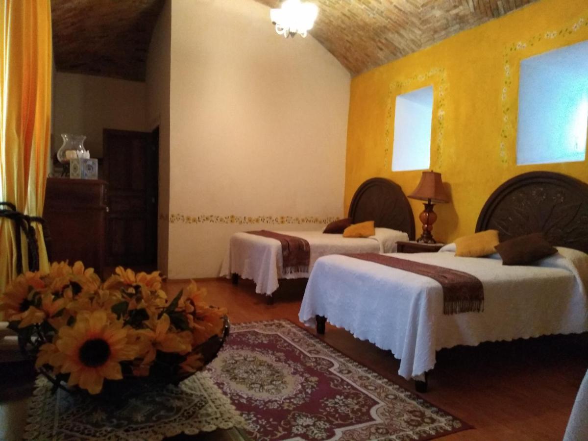 Hotel Spa Hacienda Real La Nogalera テキスキアパン エクステリア 写真